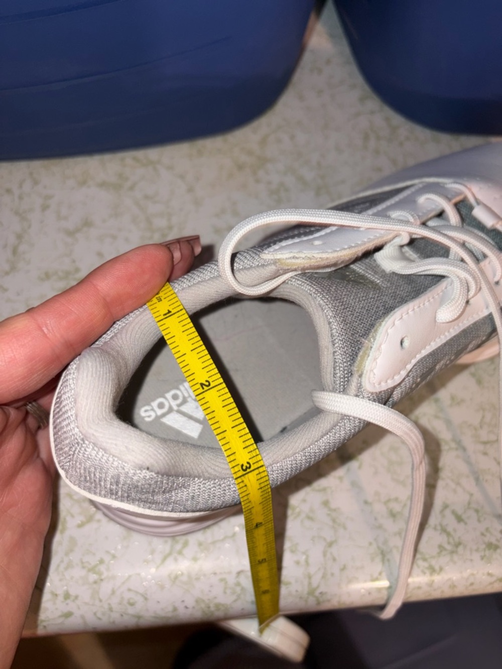 Adidas White and Gray golf shoes - Picture 10 of 10